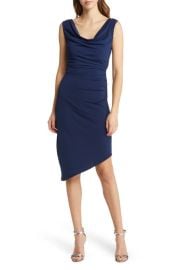 Sam Edelman Cowl Neck Jersey Midi Dress at Nordstrom