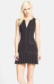 Sam Edelman Embellished Pleat Dress at Nordstrom