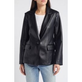 Sam Edelman Faux Leather Blazer at Nordstrom