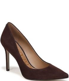 Sam Edelman Hazel Suede Pointed Toe Stiletto Pumps at Dillards
