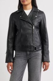 Sam Edelman Leather Moto Jacket at Nordstrom
