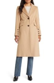 Sam Edelman Long Twill Coat at Nordstrom