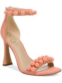 Sam Edelman Luella Canyon Clay Squared Toe Ankle Strap Spool Heeled Sandals (Canyon Clay, 8) - Walmart.com at Walmart