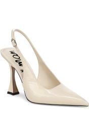 Sam Edelman Odette Pointed Toe Slingback Pump in Modern Ivory at Nordstrom