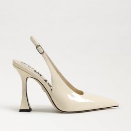 Sam Edelman Odette Pointed Toe Slingback Pump in Modern Ivory at Sam Edelman