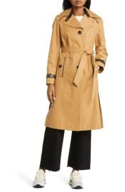 Sam Edelman Water Repellent Cotton Blend Trench Coat at Nordstrom