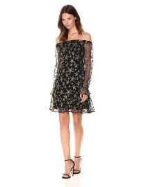 Sam Edelman Women s Star Embroidery Off The Shoulder at Amazon