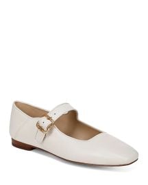 Sam Edelman Womens Michaela Square Toe Buckled Mary Jane Flats Bloomingdales at Bloomingdales