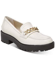 Sam Edelman Womens Taelor Chained Lug-Sole Loafers - Macys at Macys