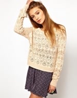 Same cardigan in cream at Asos