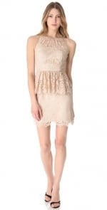 Same dress in beige or pink at Shopbop