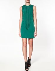 Same dress in green at Zara