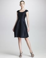 Same dress in navy blue at Saks Fifth Avenue