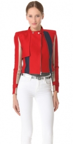 Janes red leather jacket at Shopbop