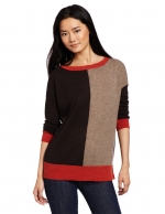 Same sweater in orange and brown at Amazon