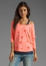 Same top in coral at Revolve