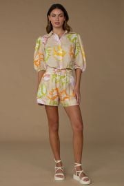 Sami Shorts in Shells Elizabeth Ackerman Designs LLC at Elizabeth James