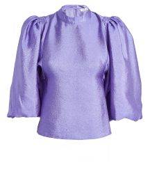 Samsoslashe Samsoslashe Harriet Satin Blouse reg at Intermix