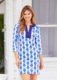 San Sebastian Embroidered Tunic Dress at Cabana Life