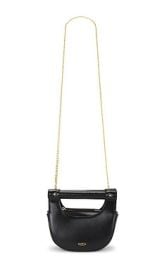 Sancia The Cybil Halfmoon Bag In Black at Revolve