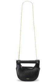 Sancia The Cybil Halfmoon Bag In Black at Revolve