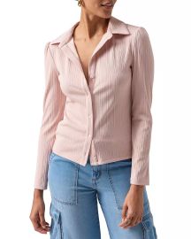 Sanctuary Candy Ribbed Knit Shirt Bloomingdales at Bloomingdales