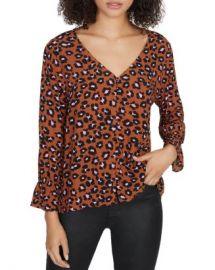 Sanctuary Cheetah-Print Blouse Women - Bloomingdale s at Bloomingdales