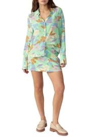 Sanctuary Floral Button-Up Shirt at Nordstrom