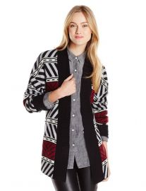 Sanctuary Graphic Loom Cardigan at Amazon