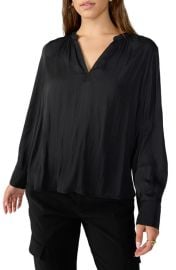 Sanctuary Lizzie Sateen Tunic Top at Nordstrom