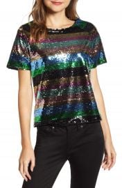 Sanctuary Saturday Night Sequin Top  Regular  amp  Petite    Nordstrom at Nordstrom