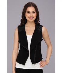 Sanctuary Soft City Vest Black at 6pm