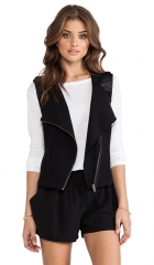 Sanctuary Soft City Vest in Black  REVOLVE at Revolve