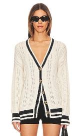 Sanctuary Sport Stripe Cardi In Eco Natural at Revolve