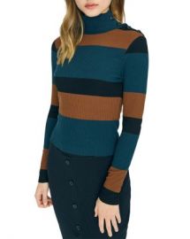 Sanctuary Striped Turtleneck Sweater  Women - Bloomingdale s at Bloomingdales