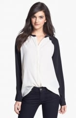 Sanctuary Two Tone Shirt at Nordstrom