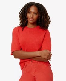 Sanctuary Women39s Perfect Cotton Short-Sleeve Sweater - Macy39s at Macys