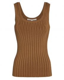 Sandra Rib Knit Tank Top at Intermix