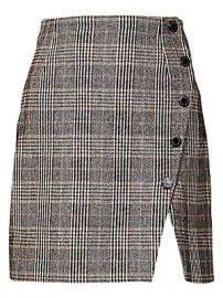 Sandro - Nona Plaid Mini Skirt at Saks Fifth Avenue