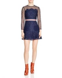 Sandro Alicia Lace Mini Dress Women - Bloomingdale s at Bloomingdales