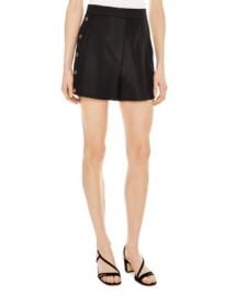 Sandro Alon Snap Detail Mini Shorts Women - Bloomingdale s at Bloomingdales