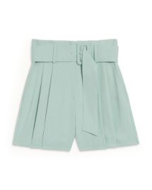 Sandro Artus Belted High Rise Shorts Bloomingdales at Bloomingdales