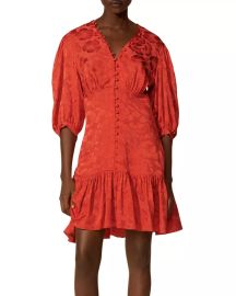 Sandro Azelie Jacquard Mini Dress   Bloomingdales at Bloomingdales