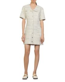 Sandro Bethany Tweed Dress Bloomingdales at Bloomingdales