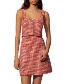 Sandro Blandine Tweed Mini Skirt   Bloomingdales at Bloomingdales