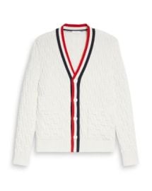 Sandro Cable Knit Cardigan Bloomingdales at Bloomingdales