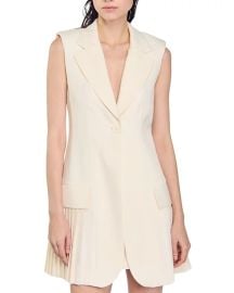 Sandro Carine Sleeveless Blazer Mini Dress Bloomingdales at Bloomingdales