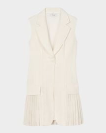 Sandro Carine Sleeveless Suit Jacket Dress at Neiman Marcus