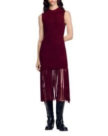 Sandro Carlita Velvet Knit Dress Bloomingdale39s at Bloomingdales