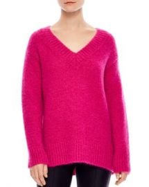 Sandro Carolina Oversized V-Neck Sweater Women - Bloomingdale s at Bloomingdales